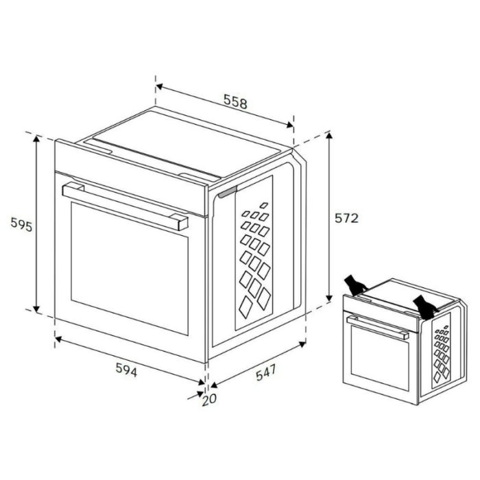 BEKO pećnica BBSM12320X - Slika 6