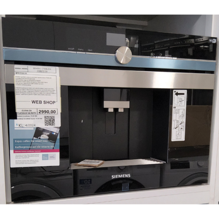 SIEMENS ugradbeni aparat za kavu CT636LES6 - Slika 9