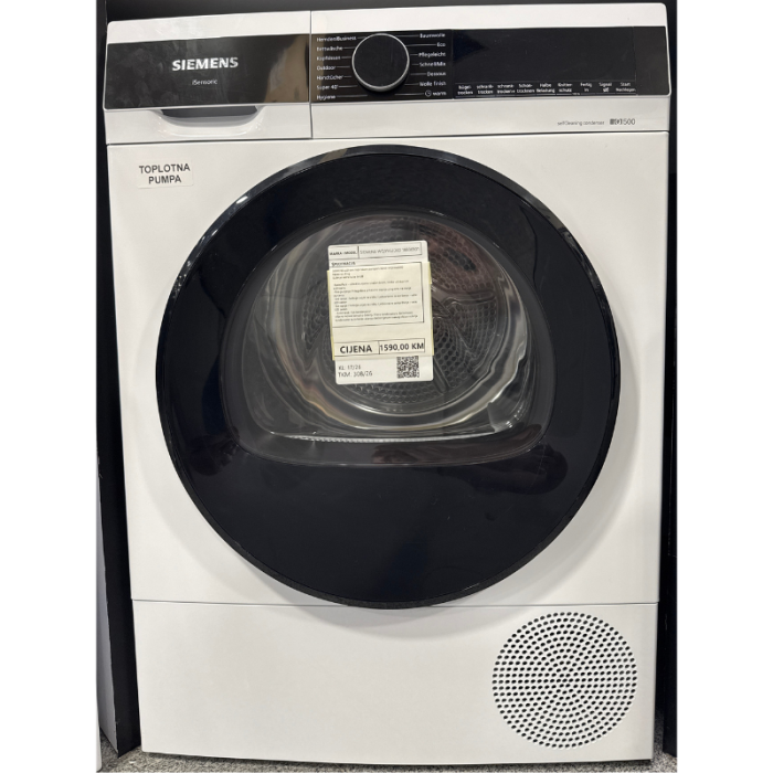 SIEMENS sušilica iQ500 WQ35G2D00 - Slika 10