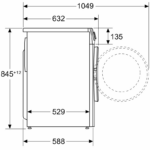 BOSCH perilica rublja WGG244ZV0 - Slika 10