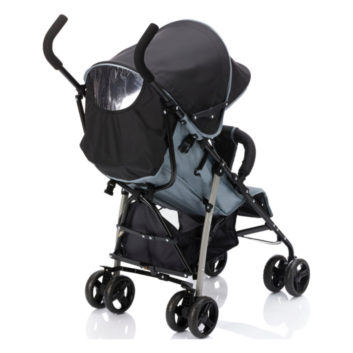 FILLIKID Dječja kolica Fill Buggy Glider, crno-siva - Slika 3