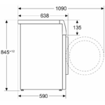 SIEMENS perilica rublja WG44B2071 - Slika 9