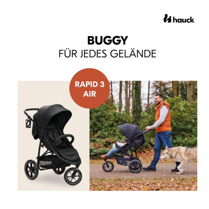 HAUCK Dječja kolica tricikl, Rapid 3 Air - Slika 13