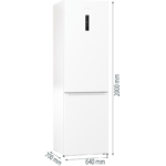 GORENJE kombinacija hladnjak-zamrzivač NRK620B61W4OT - Slika 20