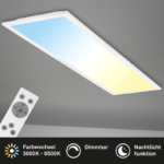 BRILO Stropna LED rasvjeta s prigušivim CCT daljinskim upravljačem, ultra ravna - Slika 5