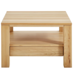 Linea Natura STOLIĆ ZA KAVU puna bukva 70/70/47,5 cm kvadratna boja bukve - Slika 2