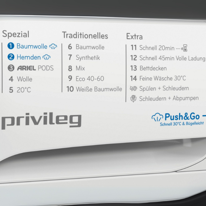 PRIVILEG perilica rublja PWFV X 953 AA - Slika 8