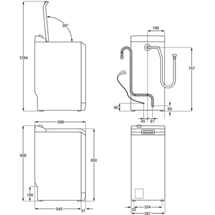 AEG perilica rublja LTR6E650EU - Slika 8