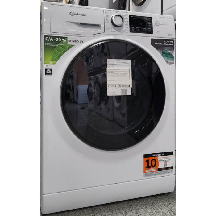 BAUKNECHT perilica-sušilica WT SUPER ECO 8614 C - Slika 10