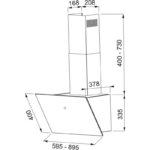 FABER napa VRT BK A60 2LS - Slika 6