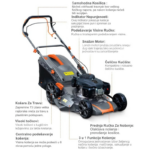 ROOTAX benzinska kosilica LM56Z-2L (V200) - Slika 10