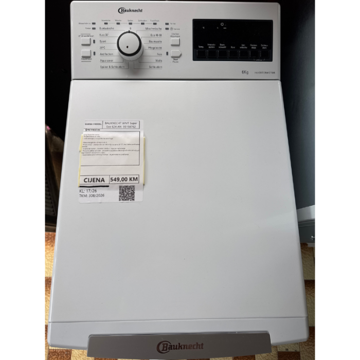BAUKNECHT perilica rublja WMT Super Eco 624 AN - Slika 11