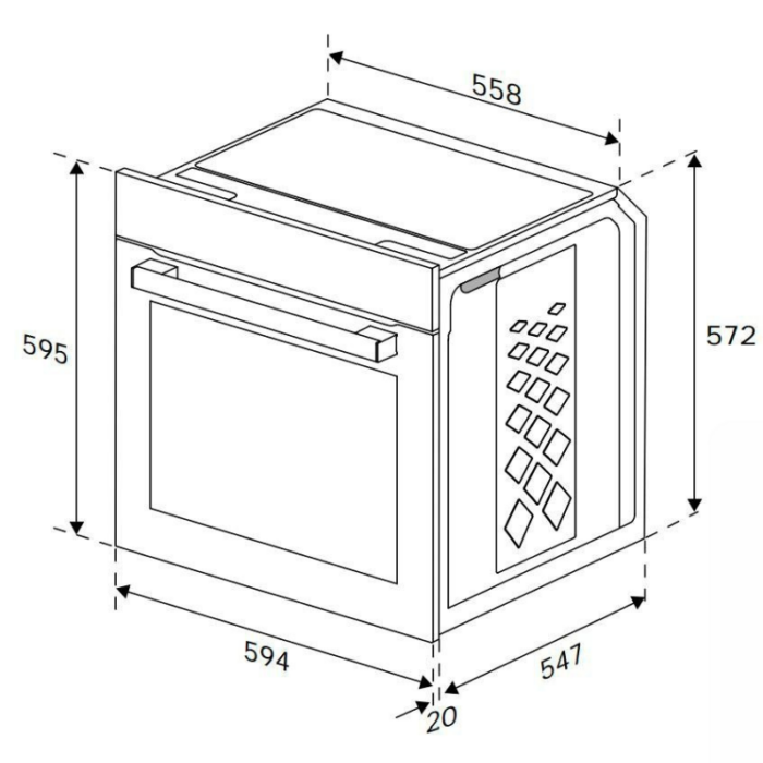 BEKO pećnica i ploča SET BBUC1132T0X BBUC12020X - Slika 15