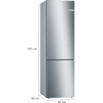 BOSCH kombinacija hladnjak/zamrzivač KGE39AICA - Slika 9