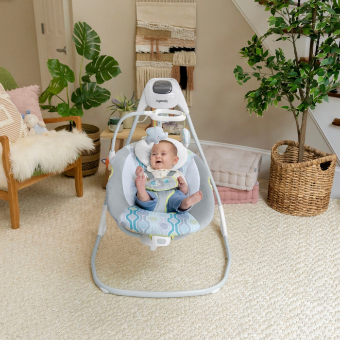 Dječja ljuljačka SimpleComfort Compact Soothing Swing - Everston - Slika 18