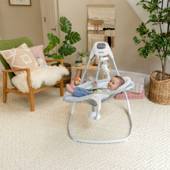 Dječja ljuljačka SimpleComfort Compact Soothing Swing - Everston - Slika 3