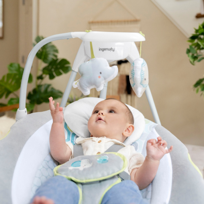 Dječja ljuljačka SimpleComfort Compact Soothing Swing - Everston - Slika 15