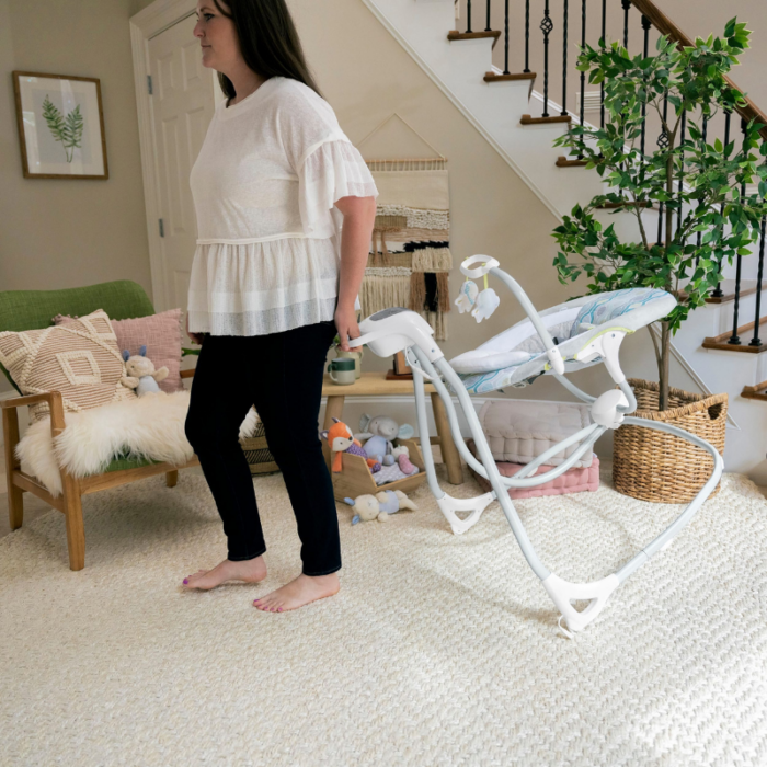 Dječja ljuljačka SimpleComfort Compact Soothing Swing - Everston - Slika 4