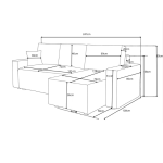 Kutna sofa Carryhome - Slika 2