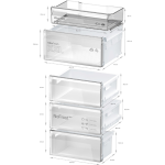 BOSCH Hladnjak-zamrzivač KGN392LAG - Slika 4