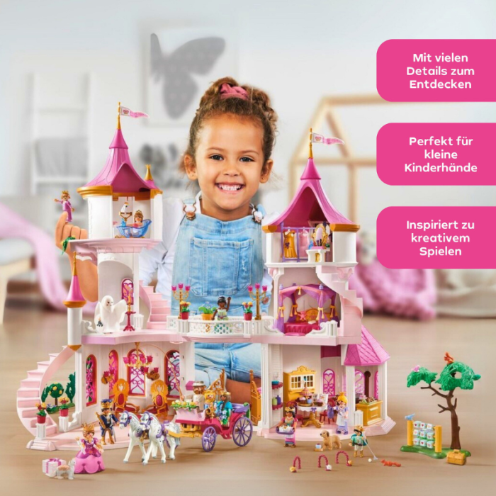 PLAYMOBIL® Dvorac princeze s kraljem i kraljicom (71845) - Slika 3